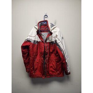 FIVE SEASONS SPORTSWEAR Vintage Waterproof Windbreaker Ski Jacket Size 44 Retro